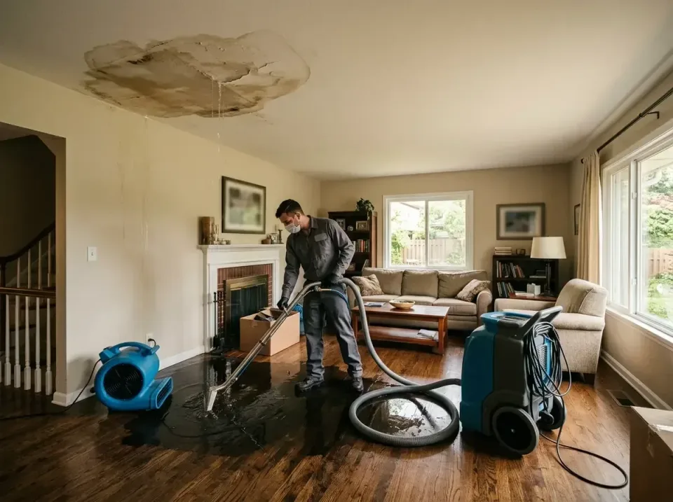 attic-pipe-burst-ceiling-drip-008 — frequently asked questions, Water Damage Restoration & Carpet Care in Anderson Creek, NC